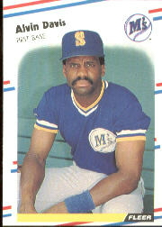 1988 Fleer Baseball Cards      373     Alvin Davis